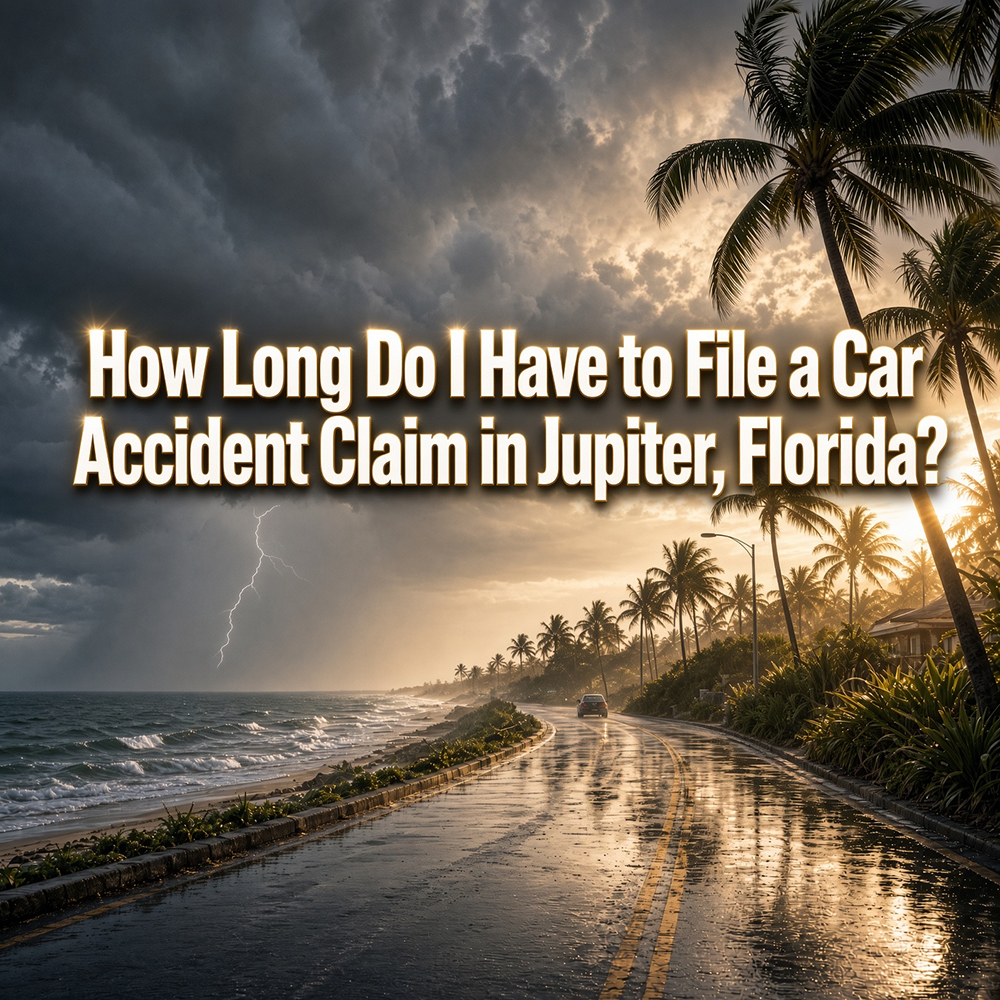 How Long Do I Have To File A Car Accident Claim In Jupiter, Florida